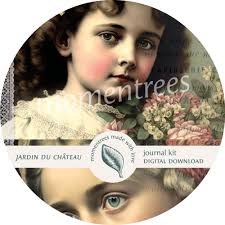 Roses Garden Junk Journal Kit: Vintage Ephemera, Red Floral Print (digital  Download)