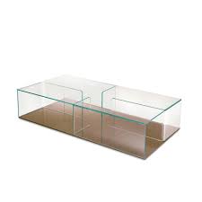 Iohomes lansing rectangular coffee table. Quadra Coffee Table With Storage Unit By Glassdomain Co Uk
