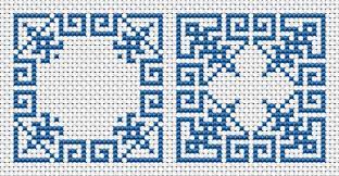 Welcome to free cross stitch & needlework patterns at allcrafts where you can find hundreds of free patterns and projects. These Elaborate Square Shaped Designs Are Used To Decorate Both Sides Of A Biscornu The Pattern Is Cross Stitch Geometric Biscornu Cross Stitch Cross Stitch