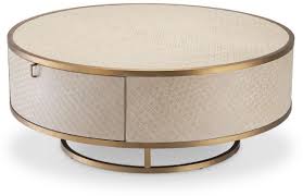 It makes the perfect perch for. Casa Padrino Luxury Coffee Table Beige Brass O 100 X H 40 5 Cm Round Living Room Table With 2 Drawers Luxury Living Room Furniture