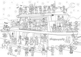 Ob es nur darum geht, mit farben zu kritzeln oder farben zu verwenden, um zeichnungen fantasievoll auszufüllen, die geschäftigkeit hat kinder immer menorrhagie beschäftigt. Playmobil Coloring Pages 100 Printable Images For Free
