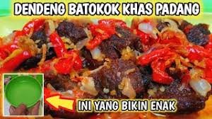 Untuk lebih detail, berikut lima cara membedakan daging sapi dan babi mengutip dinas pangan dan 1. Resep Dendeng Batokok Khas Padang Dendeng Balado Empuk Youtube