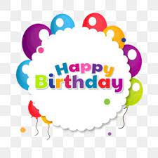 Multicolored Balloons Cartoon Birthday Banner Background Birthday Icon Colourful Balloons Balloon Cartoon