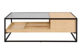 nathan table basse en metal et bouleau noir habitat table basse habitat iziva com table basse habitat habitat table table basse