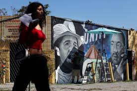 From streets to murals, the erasure of Cesar Chavez is fast underway in California