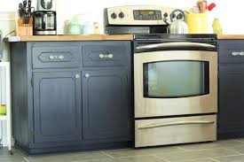 My Coastal Blue Painted Kitchen Cabinets And Ikea Butcher Block Countertops Ikea Butcher Block Countertops Diy Kitchen Cabinets Ikea Butcher Block