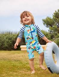 Buy top selling products like wetsuit club® hooded terry swim coverup in white and little me® pink stripe 3d swimsuit. Baby Swimwear Beachwear Baby Swimsuits Boden Us