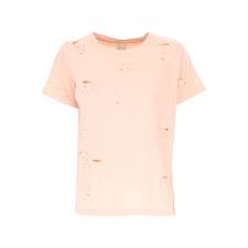 Pinko Clothing For Women Light Pink Womens T Shirts 459480