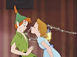 Wendy And Peter Pan Walt Disney Screencaps Peter Pan Wendy Darling Amp Tinker Bell Disney Characters Peter Pan Peter Pan Disney Disney Movie Scenes