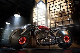 Futuristic Custom Harley Davidson From Smoked Garage
