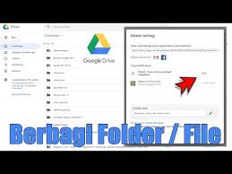 Cara Berbagi File Dengan Mudah Lewat Google Drive Youtube