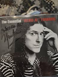Got to meet Weird Al today at a comic expo and got my cd signed : r/weirdal