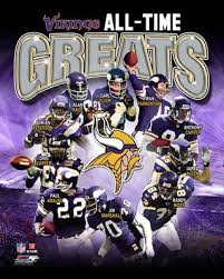 Minnesota Vikings All Time Greats 10 Legends Premium Commemorative Print Photofile Inc Minnesota Vikings Vikings Nfl Vikings