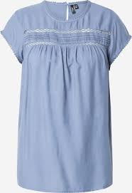 Vero Moda Curve Camicia da donna 'MERLE' in Marino