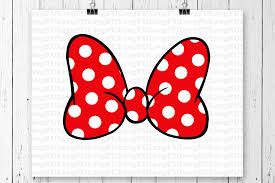 Download Minnie Mouse Polka Dot Bow Svg Clip Art Bow Drawing Bows Clip Art SVG Cut Files