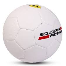 Ferrari soccer balls amazing as a gift for the ferrari fan out there or great quality ball to kick around with your friends. Ferrari Football Size 5 Pvc White