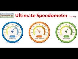 6 Ultimate Speedometer In Excel Part 1 Youtube
