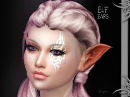 Tag me on your screenshots if you use my cc). Sims 4 Elf Ears Snootysims