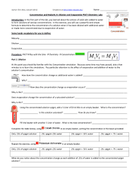 The cause of warming is usually blamed on the greenhouse effect or greenhouse gases. the following simulation will allow you to first examine how the greenhouse effect works in a greenhouse. Concentration And Molarity Phet Chemistry Labs Answer Key Pdf Fill Online Printable Fillable Blank Pdffiller