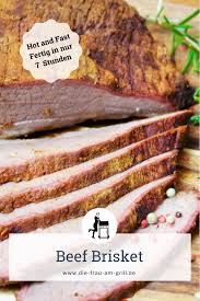 Beef Brisket Hot And Fast Von Grillweltmeister Oliver Sievers Rezept Rinderbrust Smoker Rezepte Zubereitung