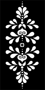 Free for commercial use no attribution required high quality images. Flower Pattern Stencil Vector Free Vector Cdr Download 3axis Co
