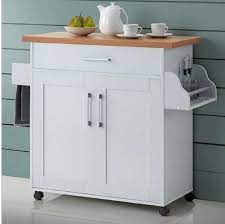 Pull the cart up alongside the stove so you can keep an eye on or, opt for a larger kitchen cart to give you the prep space you need for baking marathons and dinner parties with friends. Kitchen Island Cart Rolling White Freestanding Moveable Wheeling Furniture New Devinebestbuys Contem Rolling Kitchen Island Kitchen Cart White Kitchen Island