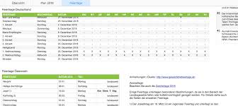 Kalender in unterschiedlichen formaten mit schulferien feiertagen und kalenderwochen download und drucken. Numbers Vorlage Urlaubsplaner 2018 Numbersvorlagen De