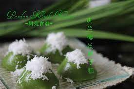 厨苑食谱 班兰椰丝杯子糕 pandan kuih kosui herbs pandan condiments