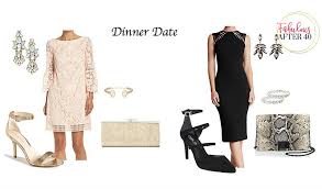 Style a monochromatic striped body hugging dress. 3 Sexy Dresses For Dinner With Your Sweetheart