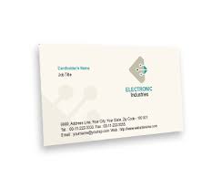 Content in this video is provided on an as. Business Card Design For Electronics Engineering Offset Or Digital Printing