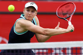 Tennis-Rybakina battles back to solve Maria problem on busy day at Queen's