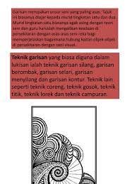 Pameran kami buka minda, adalah pameran seni visual staf fakulti senilukis senireka uitm perak.pameran ini menghimpun karyawan dari pelbagai displin seni lukis senireka. Teknik Garisan
