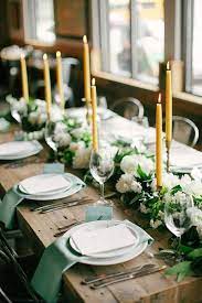 Emerald Green Mustard Yellow Wedding Inspiration Yellow Wedding Inspiration Wedding Table Themes Green Themed Wedding