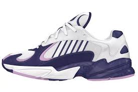 Adidas dragonball z ultra tech chunky sneakers/shoes d97054 collegiate royal running white/collegiate royal/bold gold shop and order at kickscrew Dragon Ball Z X Adidas Yung 1 Frieza Where To Buy Today Sneakers Adidas Yung 1 Adidas