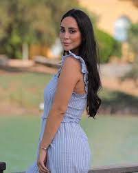  Egyptian Actress Passant Shawky Backless Dress Formal Egyptian Women Halter Dress