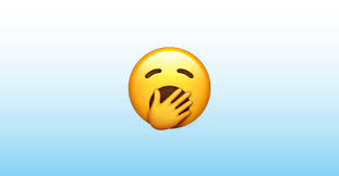 You can request a new 3d emoji! Yawning Face Emoji