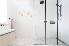 Bathroom Design Idea Black Shower Frames Black Shower Glass Shower Enclosures Architecture Bathroom