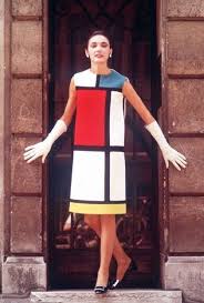 Yves Saint Laurent Mondrian Inspired Dress Circa 1965 Saint Laurent Dress Mondrian Dress Fashion