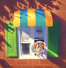 Outside Illustration Whimsical Illustration Environment Concept Art