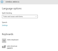 Can T Change Language To Spanish Mexico Microsoft Community
