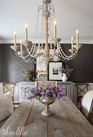 Kitchen is the butter yellow, silver blue is the dinning rooms, orange on the bottoms of wall and a tan color on the top of the walls in the living room, silver/gray is bedroom, and. Kendall Charcoal In Our Dining Room Dear Lillie Studio
