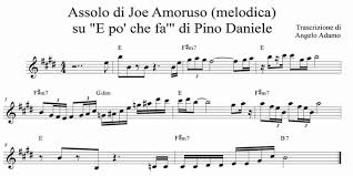 Am7 b7 e la faccia nera l'ho dipinta em per essere notato am7 b7 masaniello e crisciuto em masaniello e turnato c7 b7 je so' pazzo je so' pazzo em c7 b7 em nun nce scassate 'o cazzo. Aforisma 4 Joe Amoruso Dixit Doctorharp Il Sito Dell Armonica A Bocca