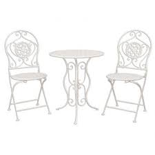 Landhaus Gartenmobel Set Clayre Eef Tisch 2 Stuhle 5y0189 Gartenmobel Sets Klappbarer Tisch Gartenmobel