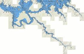 Lake Powell Arizona Fishing Map Us_ut_az_01431462