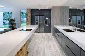 Contemporary kitchen designs pictures with tiled floors photo. Top 50 Best Kitchen Floor Tile Ideas Flooring Designs