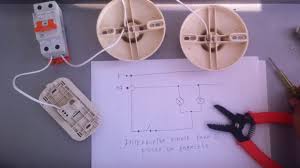 Como Conectar Lamparas En Paralelo Controlados Por Un Interruptor Simple Instalacion Electrica Instalaciones Electricas Basicas Conexiones Electricas