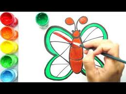 1 Colorful Butterfly Cara Melukis Dan Mewarna Rama Rama Happy Doodle 2019 Youtube Lukisan Buku Mewarnai Cara Melukis