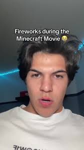Guy Throws Firework at Minecraft Movie