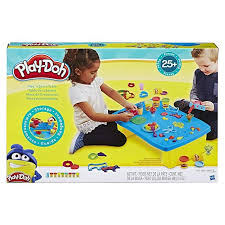 Play Doh Play N Store Table Arts Crafts Activity Table Ages 3 And Up Amazon Exclusive Play Doh Creative Toys For Kids Activity Table