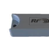Model A5316M-H3 ABS Pallet Tag, Metal Mount, Light Gray, 53x16x9mm, UHF 902-928 MHz passive RFID
